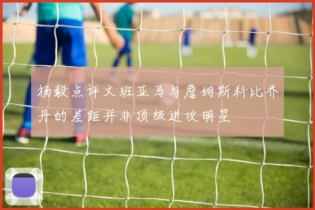 杨毅点评文班亚马与詹姆斯科比乔丹的差距并非顶级进攻明星